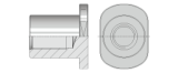 Button product INSERTO FILETTATO PER TAVOLINO 