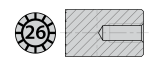 Button product DATARI PER PRESSOFUSIONE